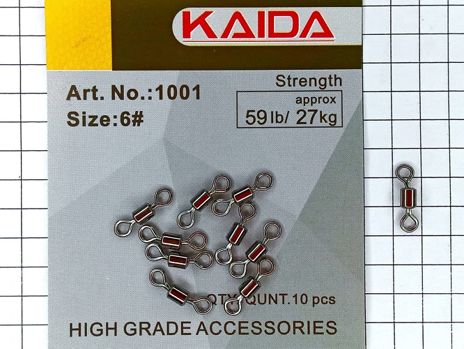 Вертлюг Kaida 1001 №6 27кг