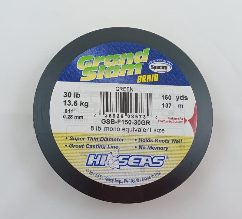 Плетенка GRD SLM Braid 30 13,6кг 137м зелёная