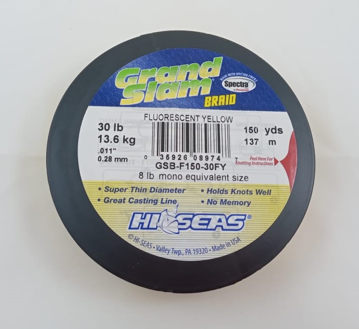 Плетенка GRD SLM Braid 30 13,6кг 137м желтая
