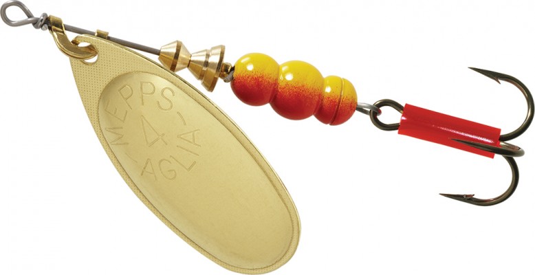 Блесна Mepps Aglia Gold №4 (9г.)