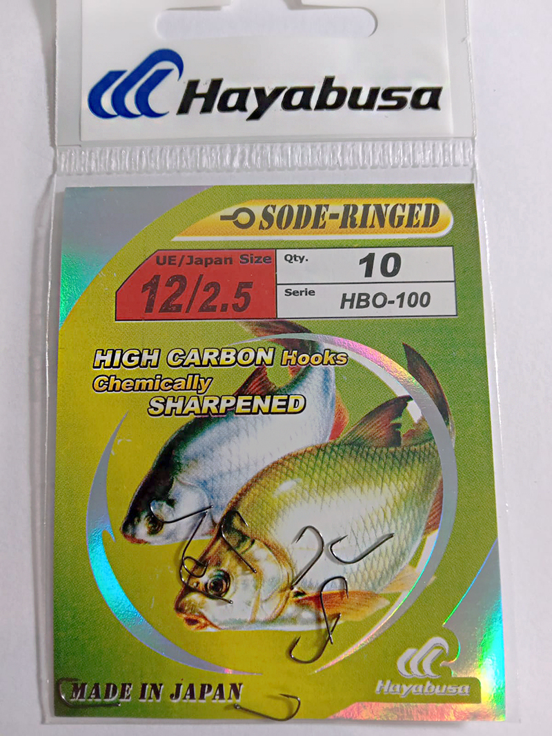 Крючок Hayabusa Sode-Ringer HR-100 №12/2.5